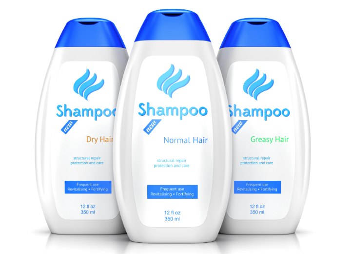 Shampoos for different hair types