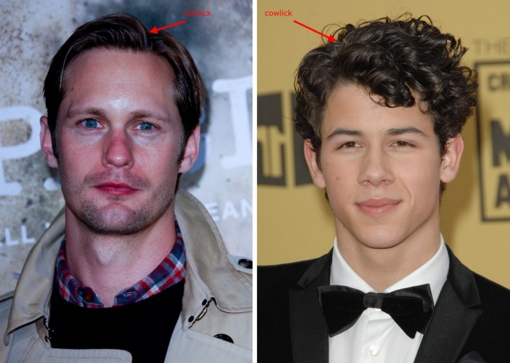 Nick Jonas and Alexander Skarsgard