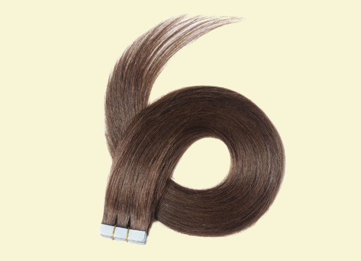 Tape hair extensions