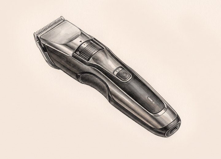 Trimmer to adjust the shape of your moustache
