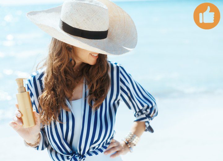 Good UV-protection for hair