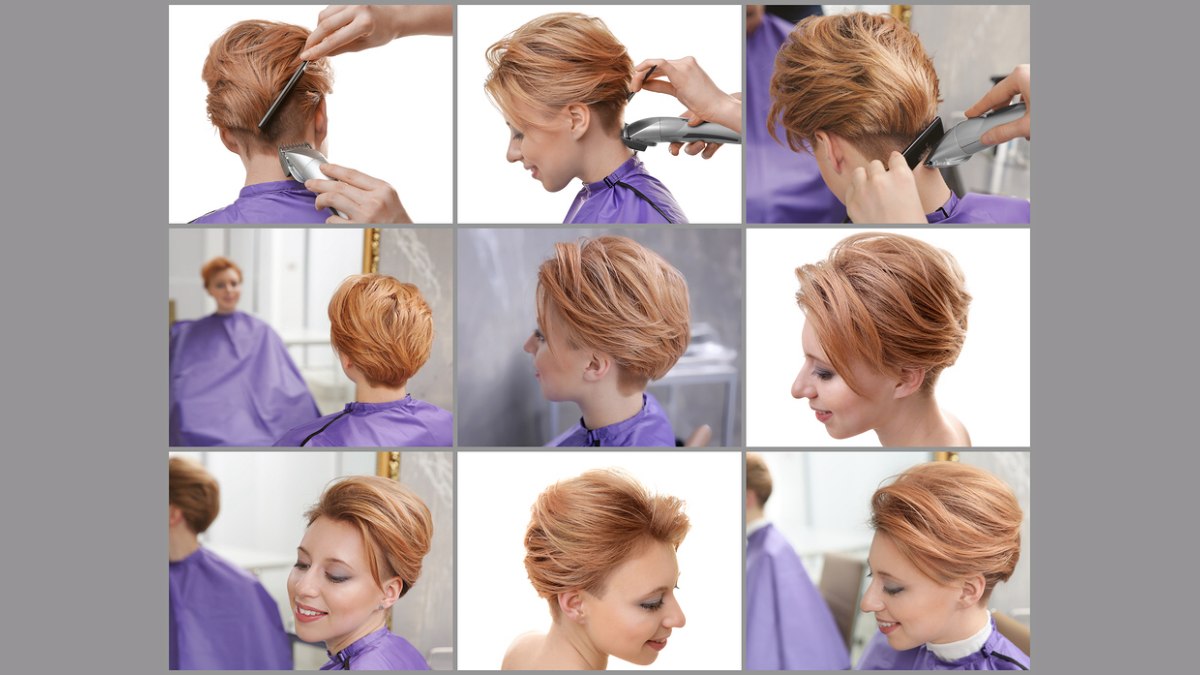 how to cut female hair with clippers