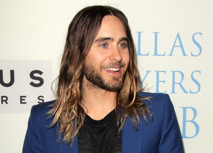Jared Leto with long hair