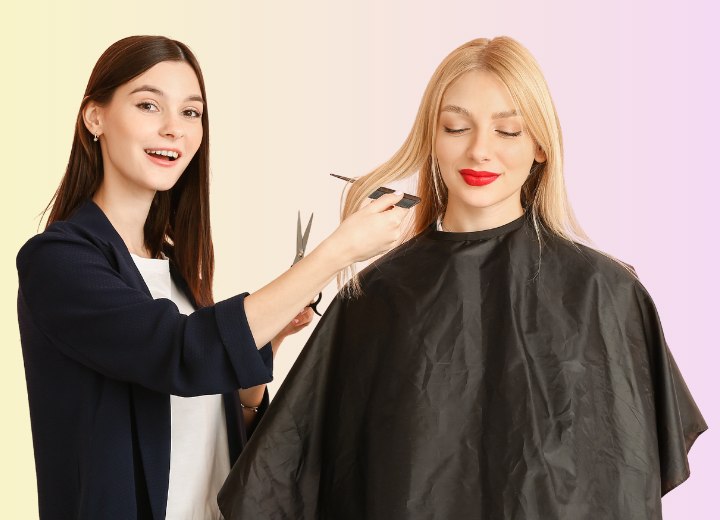 Hair salon job interview