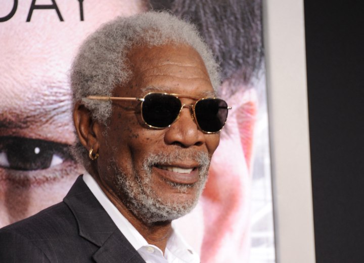 Morgan Freeman hair