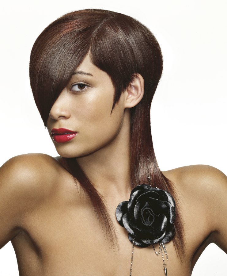 Short And Long Hairstyles With Dramatic Points And Bold Statements Short And Long Hairstyles With Dramatic Points And Bold Statements