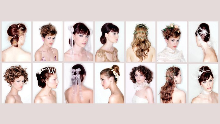 Bridal hair