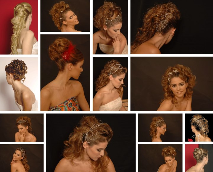 Hair for a bride