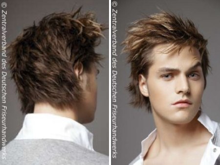 80s look male hairstyle
