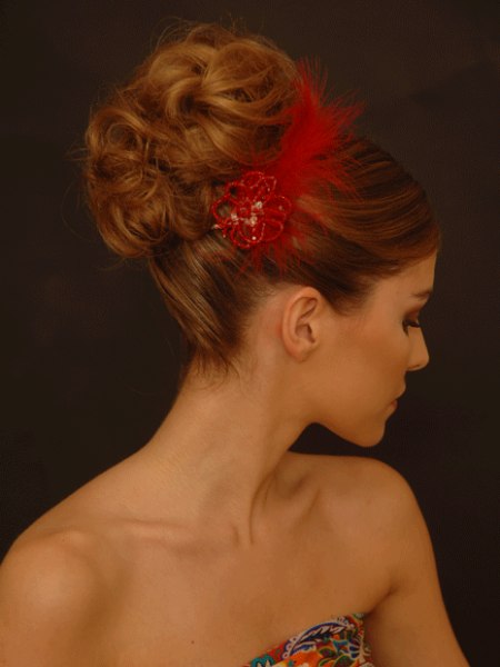 Classic wedding hairstyle