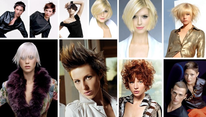 Short hairstyles