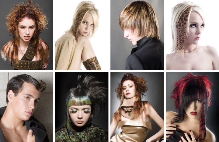 Artistic hair designs