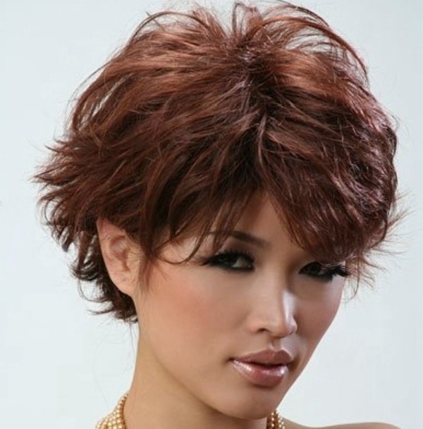 Short and long Asian hairstyles