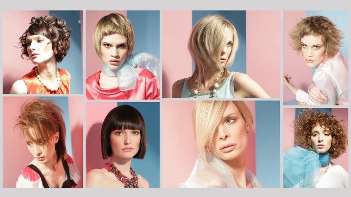 Modern hairstyles