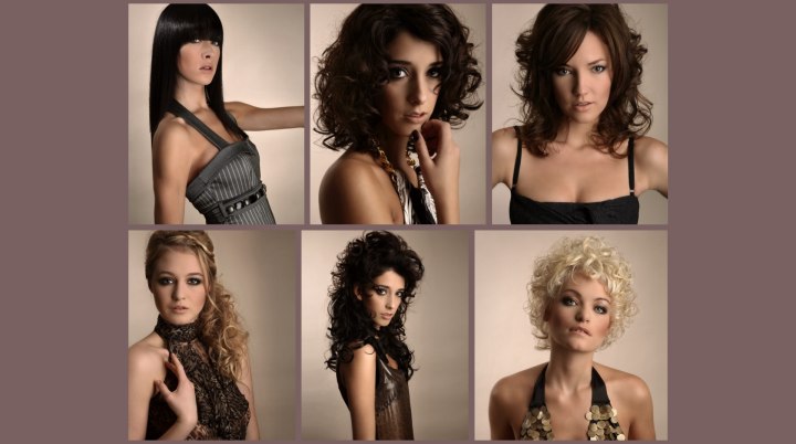 Hair for bronzed women