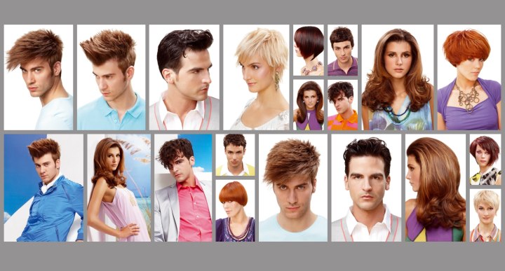 Hair trends for women and men | Hair fashion with creative versatility