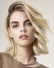 Easy to style bob with hair that moves naturally