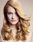 Attractive long hair with a natural shine