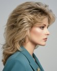 1980s long hairstyle