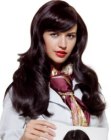 Retro glam hairstyle with 1940s elements