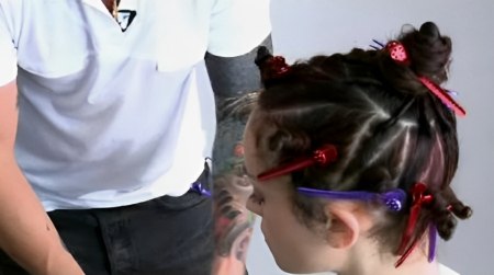 The channel haircut - Triangular hair sectioning