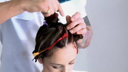 The channel haircut - Wrap around hair