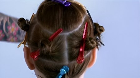Three-tier layering - How to section the hair