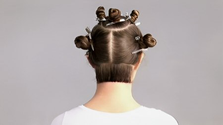 One length bob - Cut a square line with tension