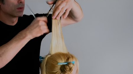Reverse long graduation - Cut the front from shorter to longer