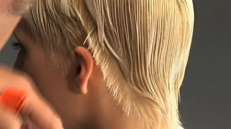 Short crop - Cut the back hairline
