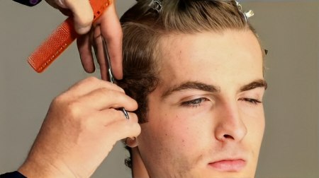 Short men's hair cut - How to start