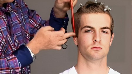 Short men's hair cut - Check the shading of the haircut