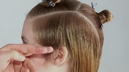 Short wavey wedge - Cut the other side