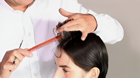 Soft short haircut - Work around the head