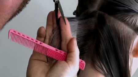 Uniform layer haircut - Cut a square line