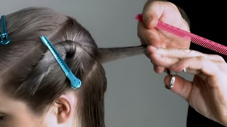 Uniform layer haircut - Cut the other side
