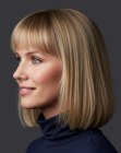 Long bob with bangs