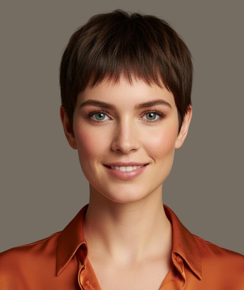 Enchanting short hairstyle