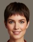 Enchanting pixie cut