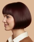 Classic jaw-length bob