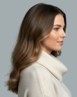 Long hairstyle with waves