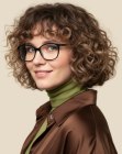 Curly bob