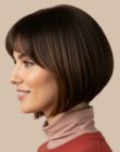 Rounded bob