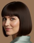Glossy bob
