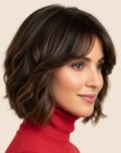 Mid-length bob