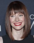 Bryce Dallas Howard with her hair in a long angled bob