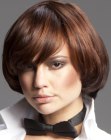 flexible round bob cut