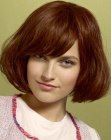 simple bob hairstyle