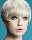 ultra short bob cut