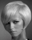 short and easy to style bob